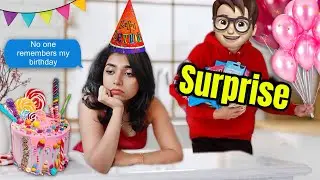 Shocking Birthday Surprise from My Boyfriend! 🎉💖*traveled 1425 km*