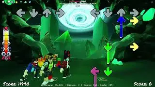 FNF Lycanthrope but if I get more than 10 misses, the video ends (Funky Friday 4V4 Update)