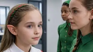 Необычная встреча: 13-летняя девочка и офисные эльфы! Что происходит за кадром?