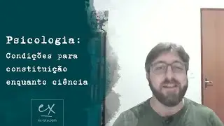 Psicologia: constituição enquanto ciência