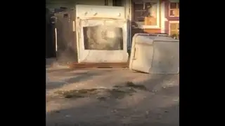 Exploding a Baked bean can in an oven