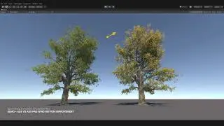 The Vegetation Engine for Unity ● ADS vs TVE SpeedTree Wind Motion Improvement
