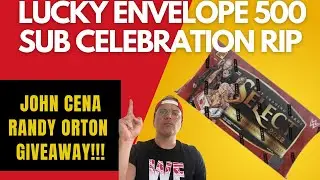 WWE SELECT LUCKY ENVELOPE CELEBRATION RIP AND RANDY ORTON JOHN CENA DOUBLE G I V E A W A Y!!!