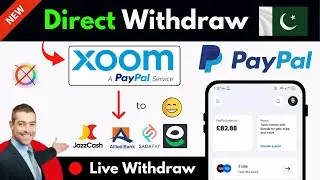 Xoom money transfer to Pakistan 🇵🇰 - How to Withdraw money from PayPal to Easypaisa Using Xoom 🤩