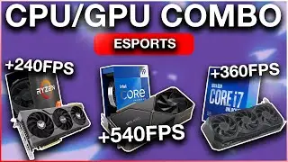 Best CPU & GPU Combos for Esports FPS Gaming in 2024 🎯 Fortnite, COD, Valorant & More!