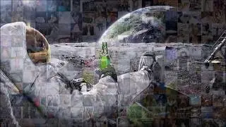 Hashtag Photo Mosaic Display with BYO Booth