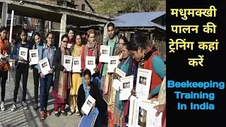 Beekeeping training in india !! मधुमक्खी पालन की फ्री ट्रैनिंग मिलती है यहां 