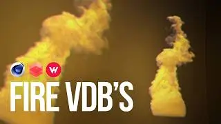 Redshift & C4D - Using Fire VDB Volumes | VFXHUT