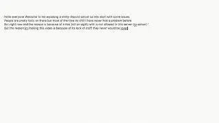 Expsoing a discord server video