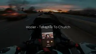 Hozier - Take Me To Church I GSXR125 Sunset Ride