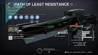 CRAFTED: PATH OF LEAST RESISTANCE (DESTINY 2: SEASON OF THE SERAPH)