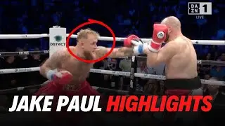 Jake Paul vs Ryan Bourland (1st Round KO) Highlights