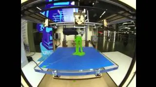 iGo3D - Zeitraffer 3D Druck eines 3D Personenscans mit Ultimaker Original 3D Drucker von iGo3D.com
