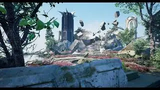 Houdini To Unreal Engine | RBD VAT (Vertex Animation Textures)