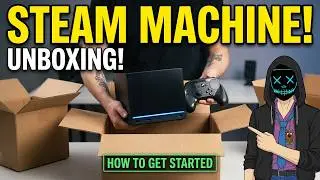 Steam Machine Unboxing – How to Get Started