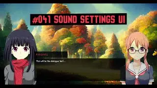 Create a Visual Novel from Scratch in Unreal Engine 5 - #041 - Sound Settings UI