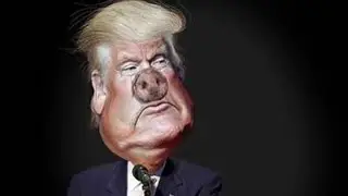WHAT A PIG! - TRUMP addresses BLACK JOURNALIST - Shows his contempt for women and US.
