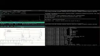 vibe-coding of nvtop-like python application by VS-Code + CLINE, running on native Ubuntu System