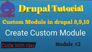 Create Custom Module @codewithvijay7325