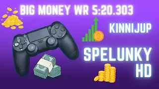Spelunky HD Big Money WR - 5:20.303 - Kinnijup