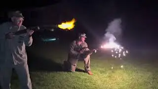 WWII M1 and M2-2 Flamethrowers