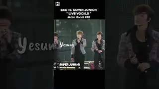 Baekhyun vs. Yesung #kpop #exo #superjunior #baekhyun #yesung