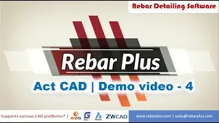 05. Bar mark Options | ACT CAD Platform | Rebar Plus | Rebar Detailing Software