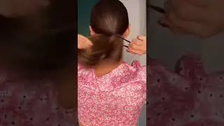 🪰Простой и красивый пучок на длинные волосы❤️‍🔥