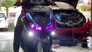#vario160 Custom Mini Projector 💯