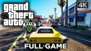 GTA V 4K Ultra Graphics Mods - All Missions - Full Game Walkthrough (4K 60FPS)