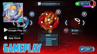 Beyblade Burst App Gameplay (Android/iOS)