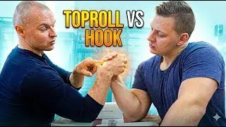 ARM WRESTLING TECHNIQUES HOOK VS TOPROLL