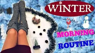 CHRISTMAS MORNING ROUTINE ♡ Winter 2017