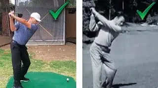 Ben Hogan's Secret Driver Swing Drill! Yes You Can Swing Like Hogan!