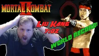 INSANE WORLD RECORD! Mortal Kombat II Speedrun with Liu Kang [CRAZY]