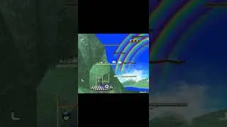 Relaxing Movement on Rainbow Cruise #smash #gaming #asmrvideos #relaxing #smashbros #ssbm #ssbu