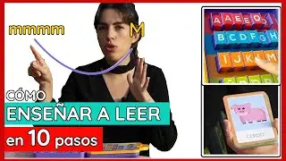 👩🏻‍🏫 Cómo ENSEÑAR a LEER en casa | 🔟 CONSEJOS | Método fonético
