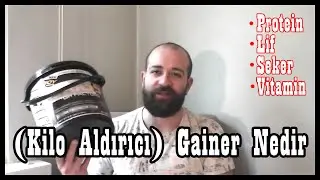 Kilo Aldırıcı Gainer Nedir - Gainer Nasıl ve Ne Zaman Kullanılır