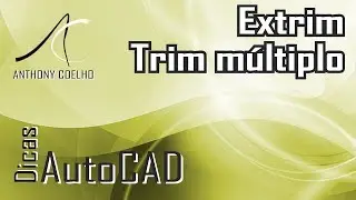 AutoCAD | Comando Extrim - Trim múltiplos