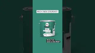 Welche Farbe kommt an deine Wand? 🤔 