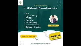 Mini Diploma in Process Engineering | Sivaji Thota | Aaharya Technologies|