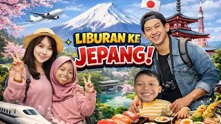 DAY 1 FAMILY TRIP KE JEPANG!!! PERTAMA KALI BARENG LILIS, RAMA, WILLIE