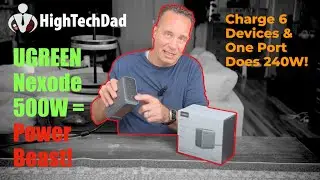 UGREEN Nexode 500W GaN Charger – Charge 6 Devices, 1 at 240W! (Review & Unboxing)