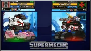 Supermechs⛅ EXTREME Heat Mech 🔥 Faceoff