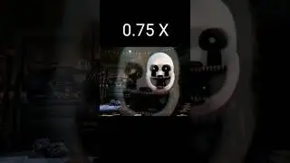 FNaF 7: Ultimate Custom Night - Nightmarionne Jumpscare 0.25x - 2x speed