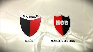 Fútbol en vivo. Colón vs. Newell's. Fecha 11. Torneo de Primera División 2016/2017. FPT