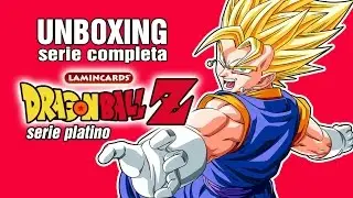 Lamincards Dragon Ball Z Serie Platino -Unboxing Serie Completa - NikelPlay