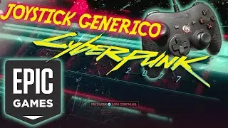 Como usar Joystick Genérico CYBERPUNK 2077 da EPIC GAMES