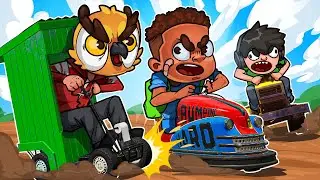 The Vanoss Crew Demolition Derby!