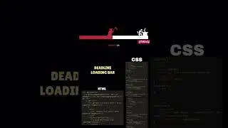 Deadline loading bar using CSS #css3 #cssdesign #html5 #javascript #pythonprogramming #pythonstatus